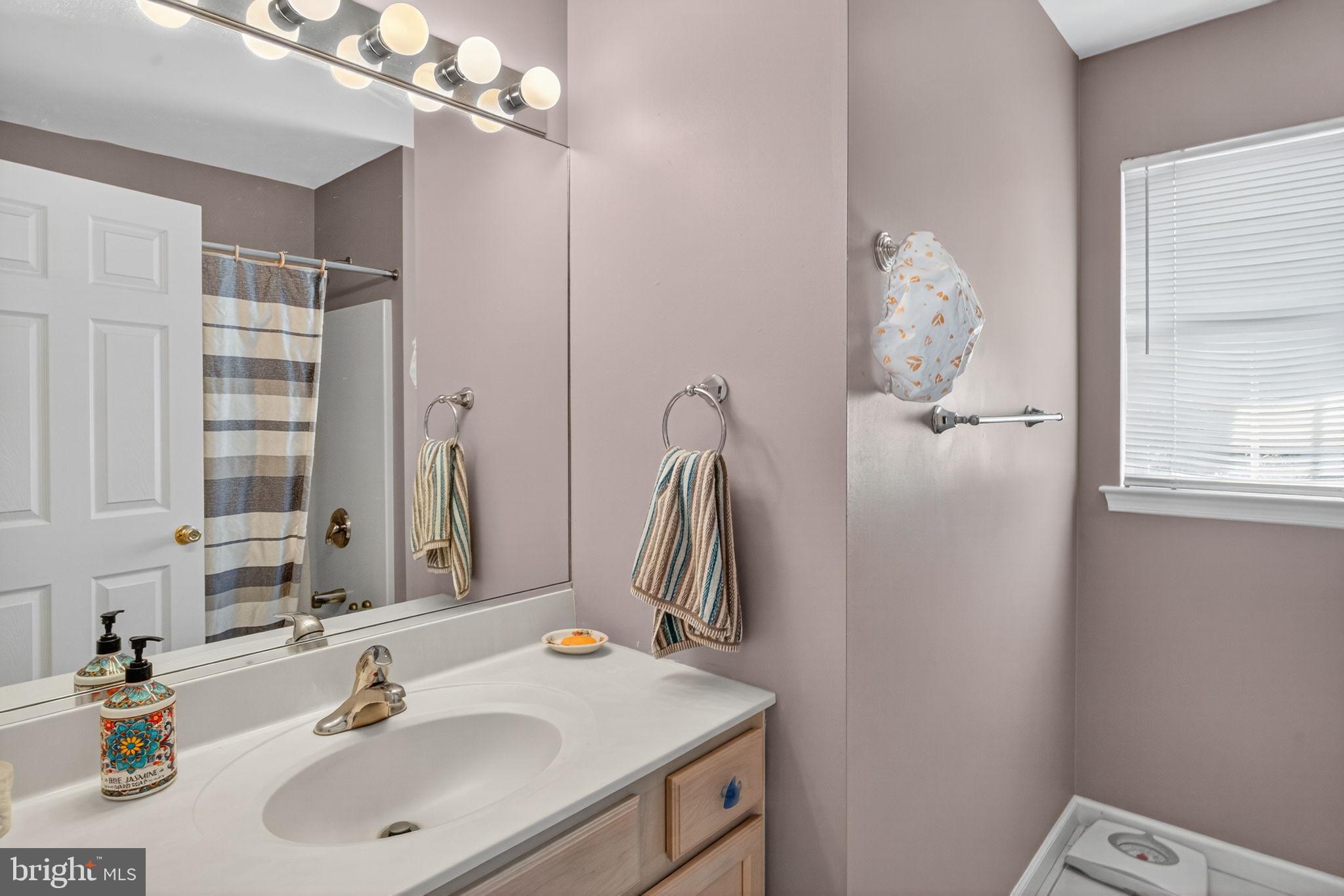 6779 Hickory Road Macungie, PA 18062 - Photo 38 of 51 a bathroom with a sink vanity and a mirror