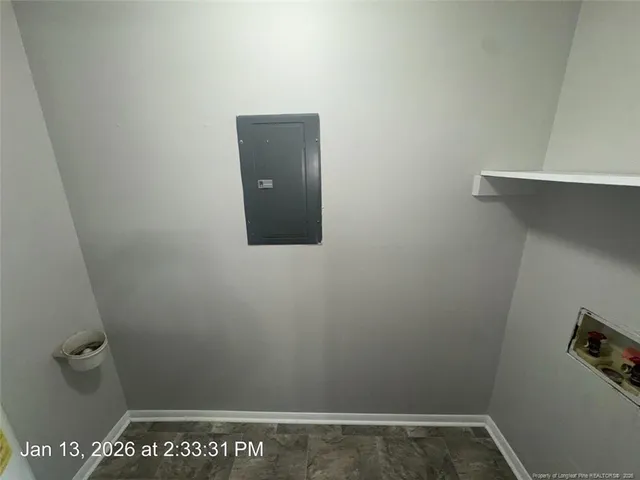 a view of a park with bench