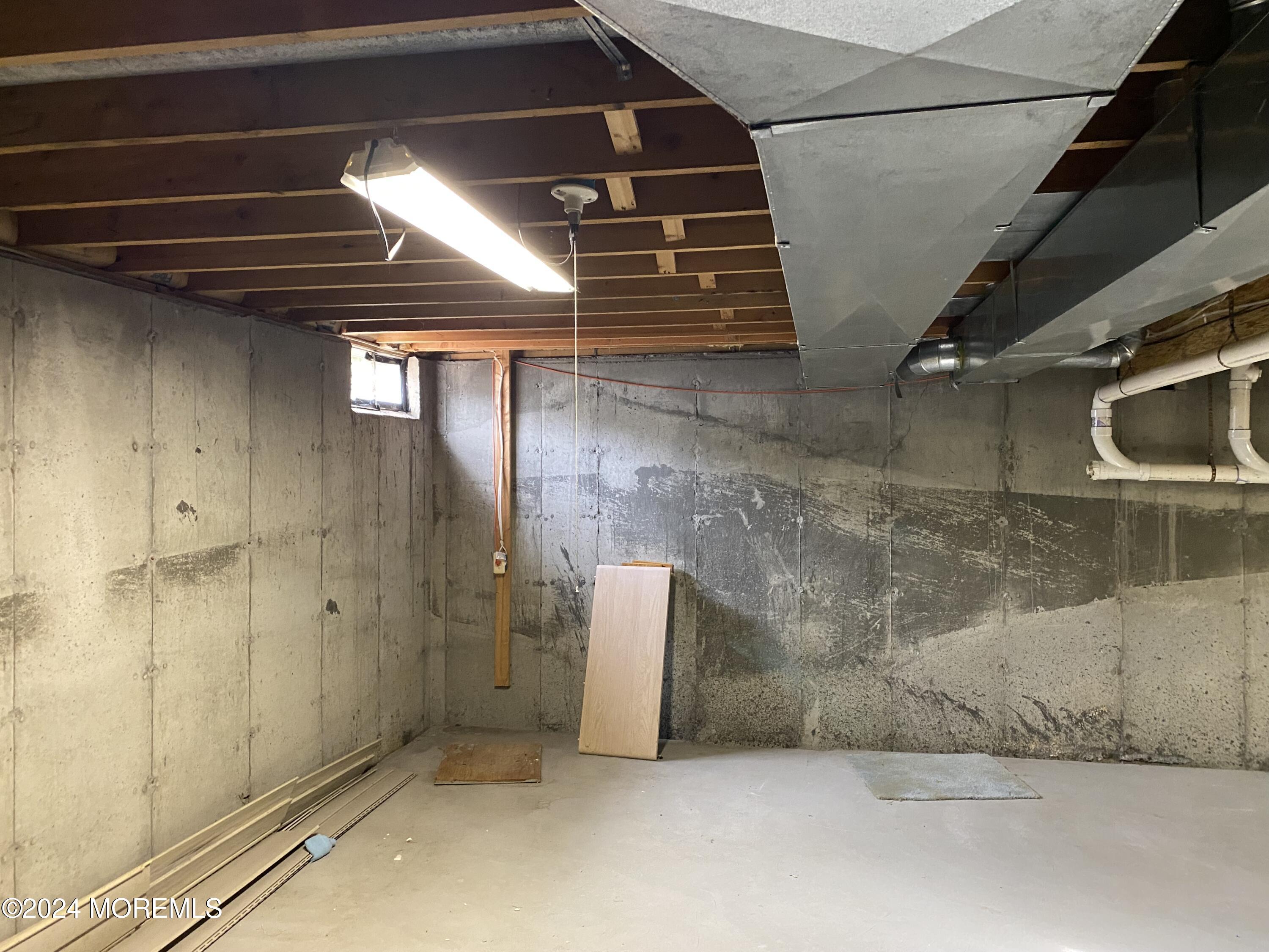 260 Lake Road Brick, NJ 08724 - Photo 41 of 47 Full Unfinished Basement