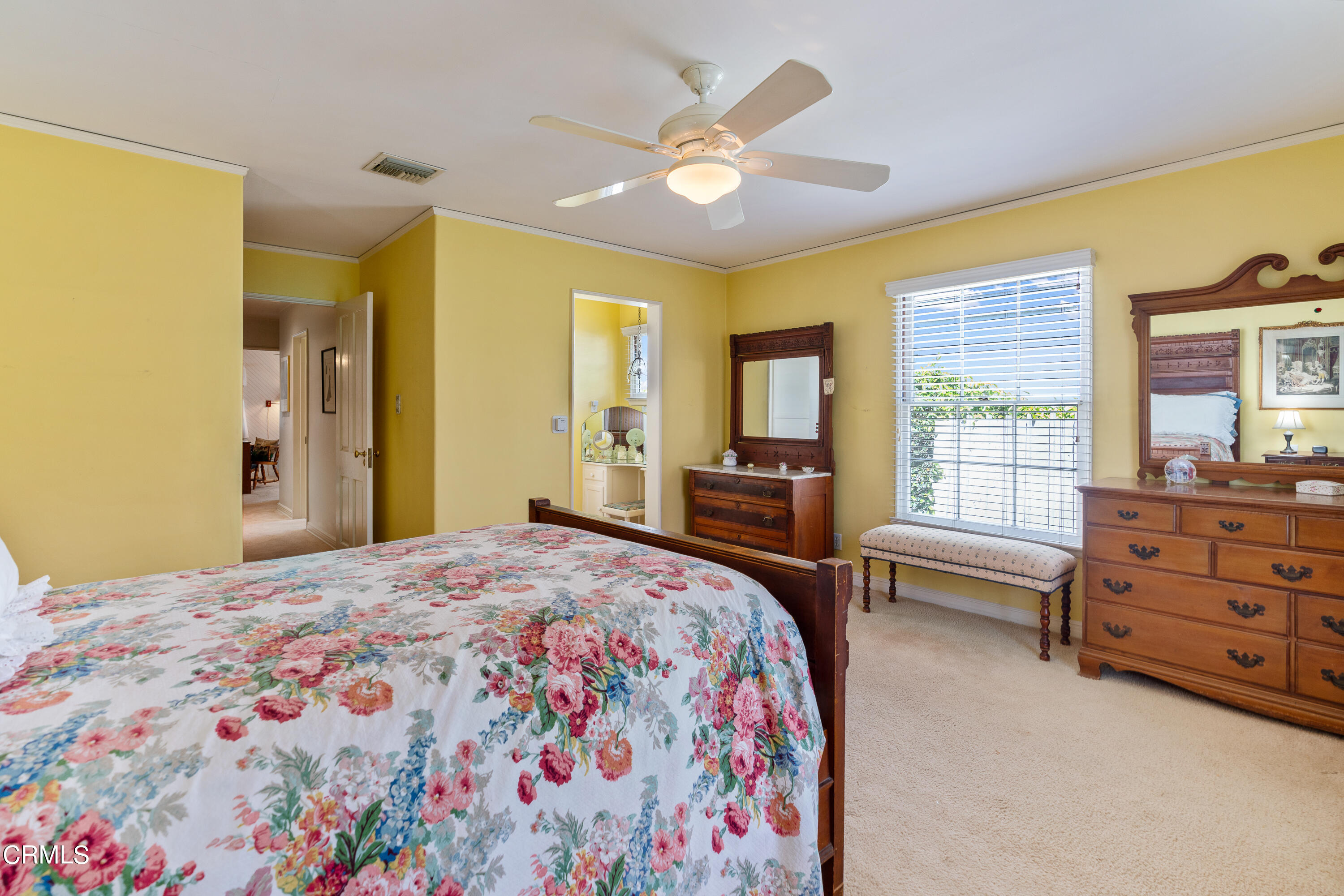 724 Winthrop Road San Marino, CA 91108 - Photo 21 of 37 a bedroom with a bed and wooden floor