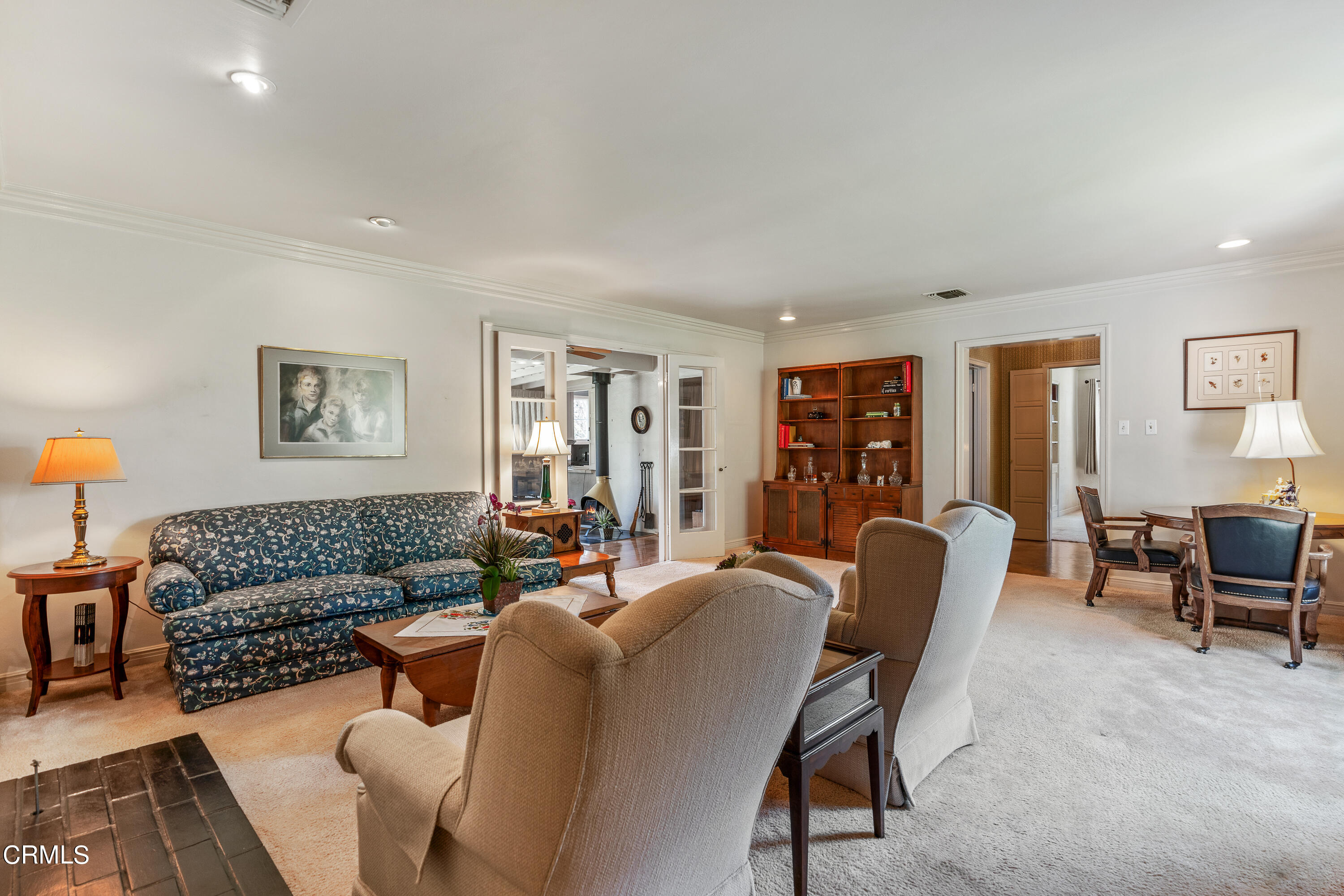 724 Winthrop Road San Marino, CA 91108 - Photo 9 of 37 a living room with furniture and a wooden floor