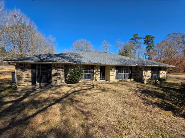 a view of a house with a patio