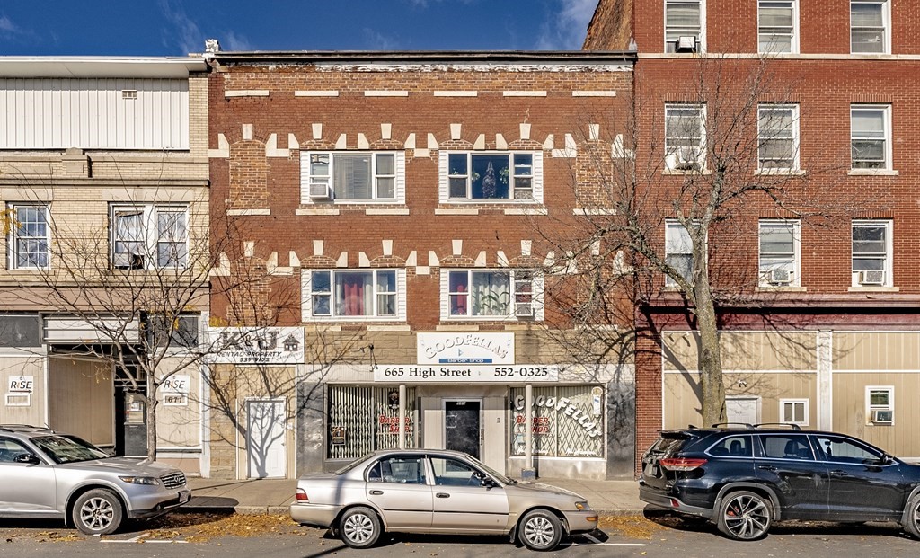 665 High Street Holyoke, MA 01040 - Photo 2 of 2 a view of a car parked in front of a building