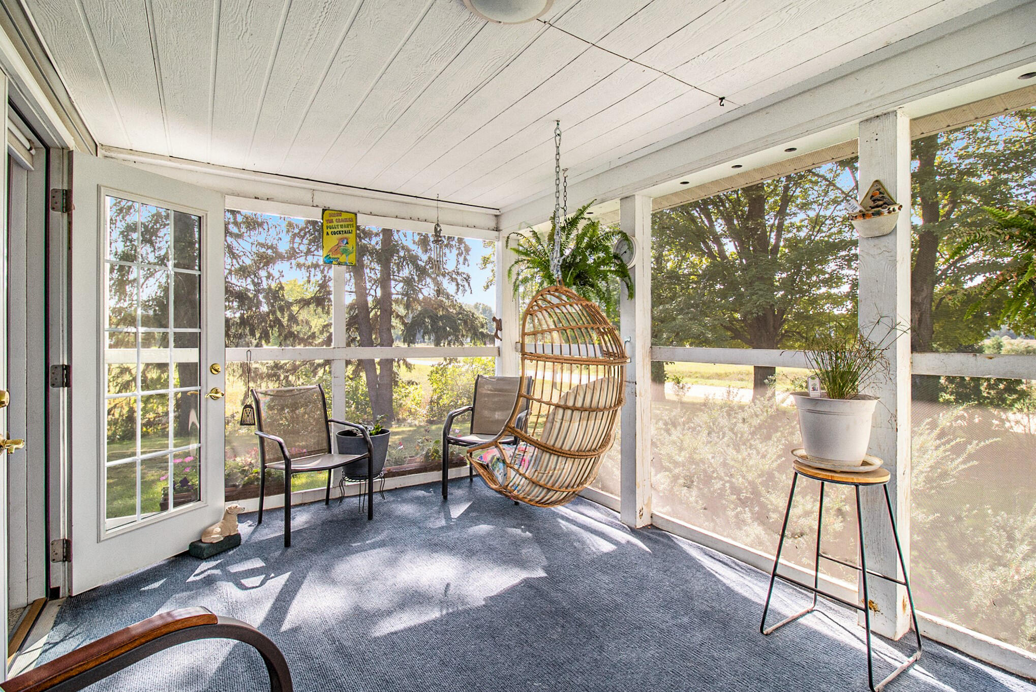 2210 North Stephens Road Custer, MI 49405 - Photo 12 of 42 Screen porch with a great breeze