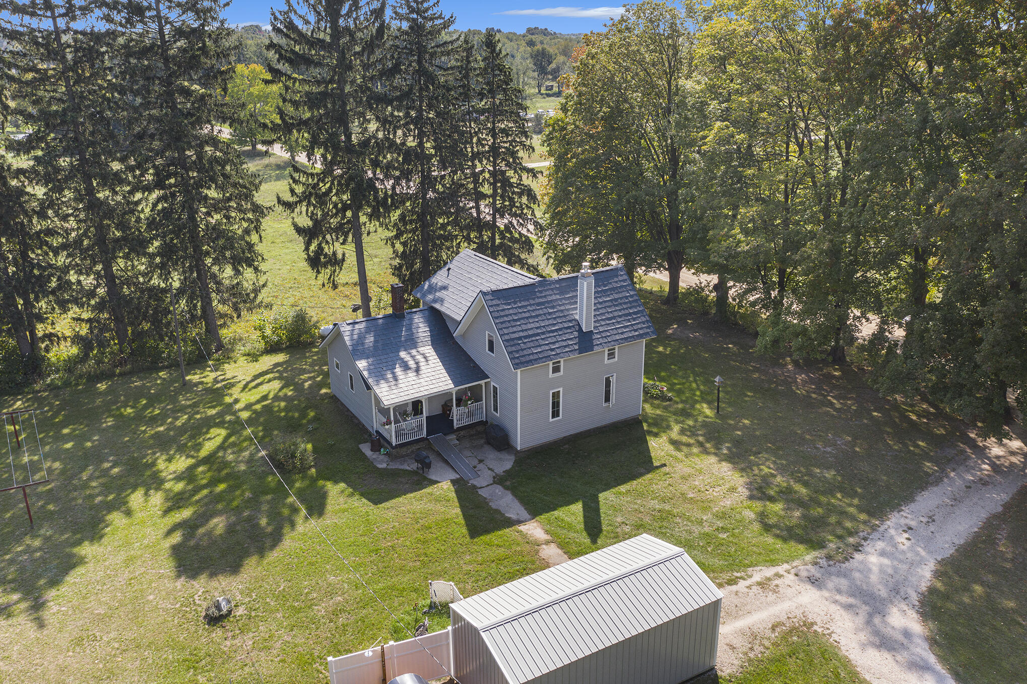 2210 North Stephens Road Custer, MI 49405 - Photo 5 of 42 View of the house and garage