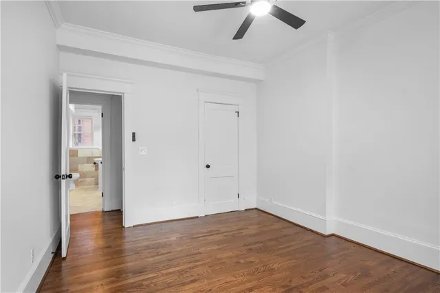wooden floor in an empty room