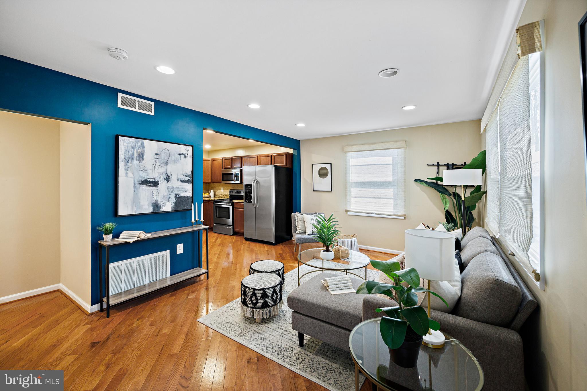 813 Templecliff Road Pikesville, MD 21208 - Photo 7 of 25 Living Room w/ Lots of Natural Light