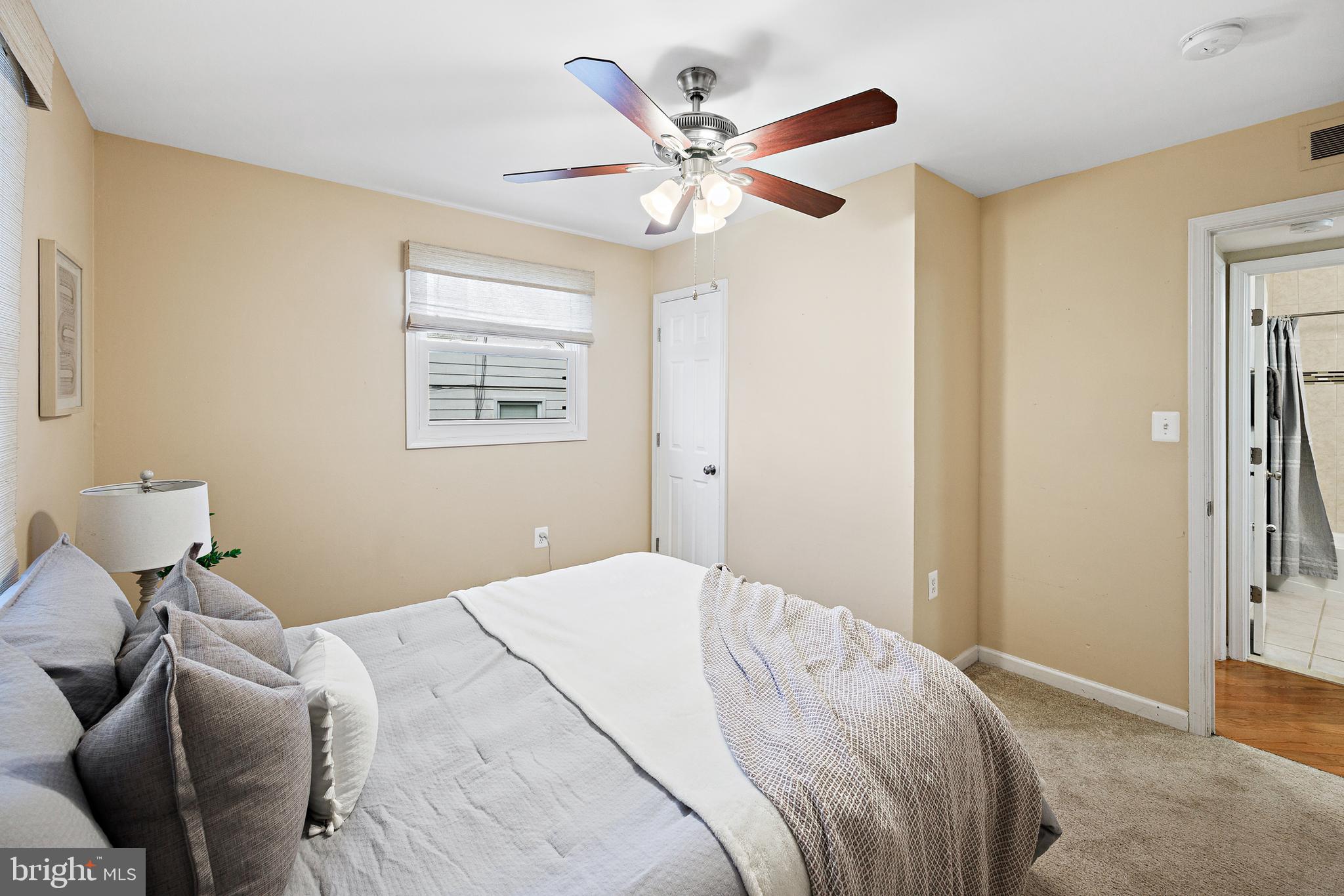 813 Templecliff Road Pikesville, MD 21208 - Photo 9 of 25 Bedroom 2 w/ Ceiling Fan