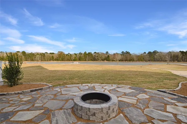 a view of an ocean and beach
