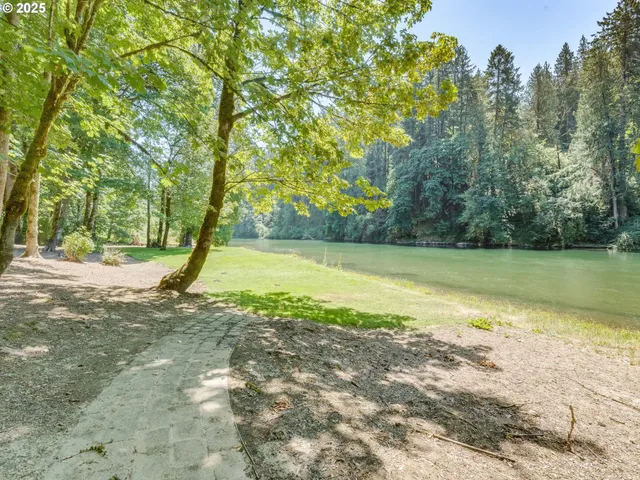 a view of an outdoor space and a yard