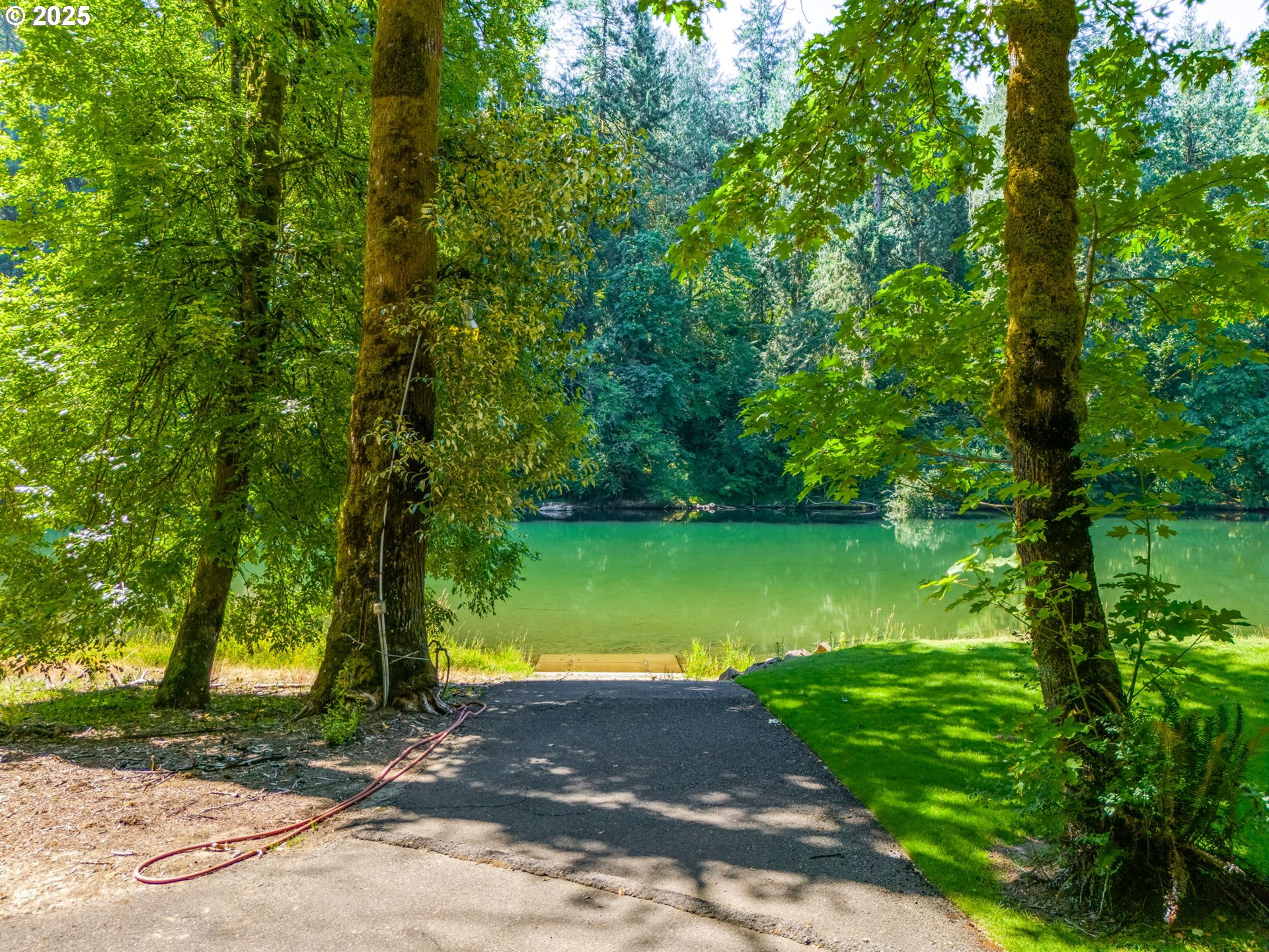 3817 Old Lewis River Road Woodland, WA 98674 - Photo 30 of 48 a view of an outdoor space and a yard