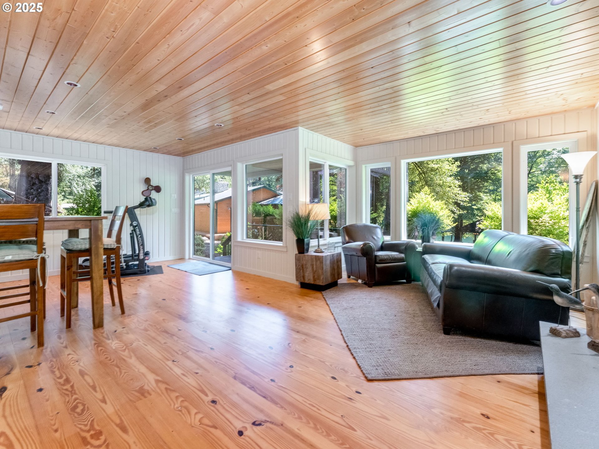 3817 Old Lewis River Road Woodland, WA 98674 - Photo 42 of 48 a living room with furniture and a large window