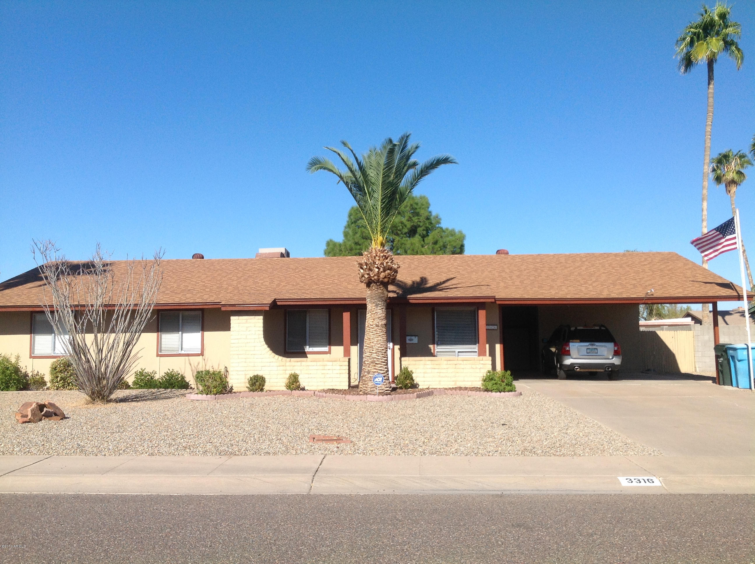Front of home