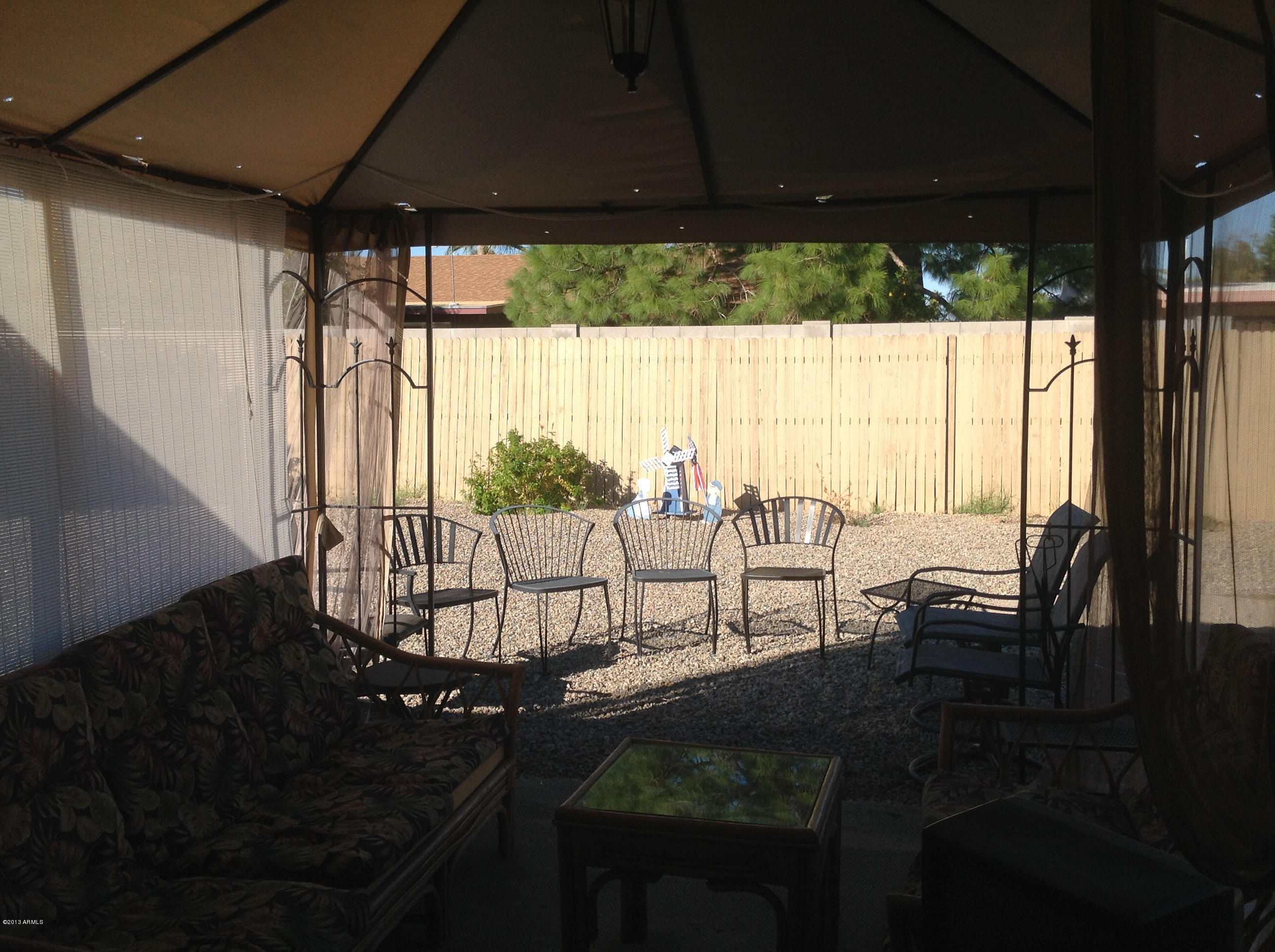 3316 East Bloomfield Road Phoenix, AZ 85032 - Photo 17 of 18 Covered tented patio
