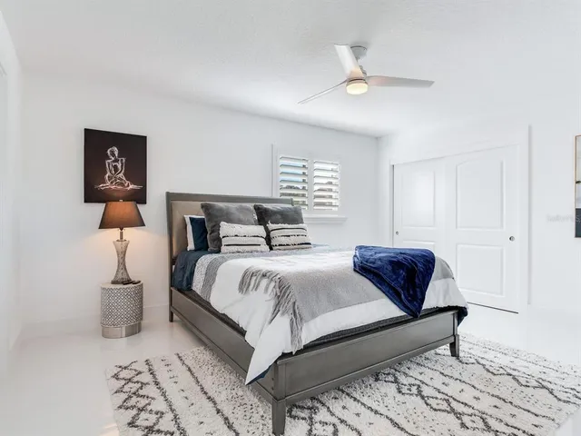 a view of a golf course with a lake