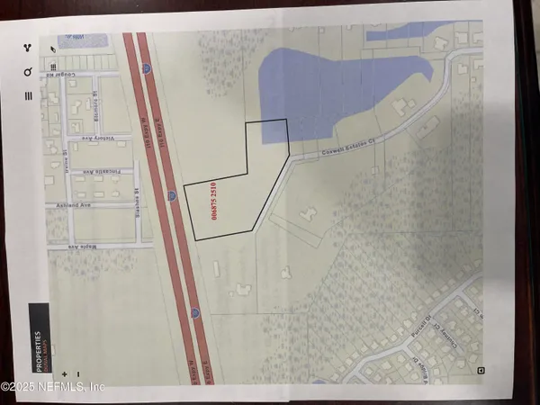 view of hall with wooden floor