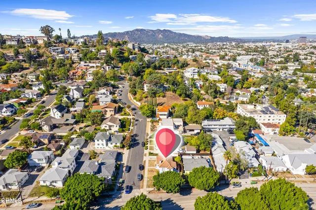 view of city and mountain