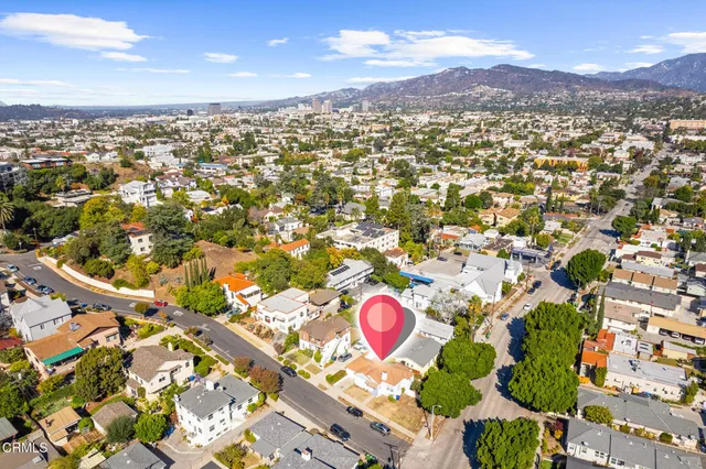 view of city and mountain