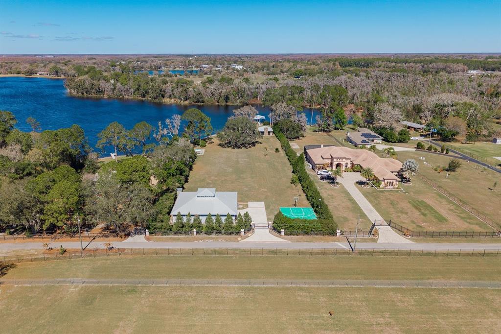 19018 Blake Road Odessa, FL 33556 - Photo 38 of 40 an aerial view of a house with a ocean view