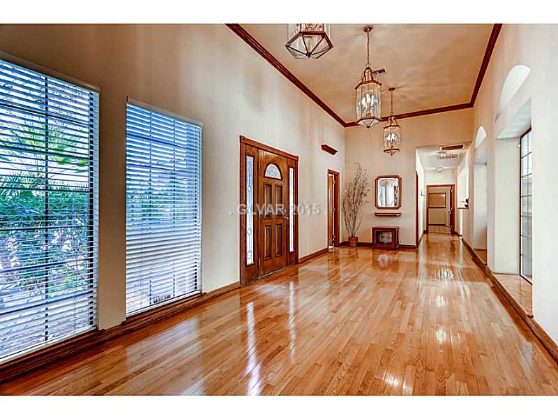 5 Quail Run Road Henderson, NV 89014 - Photo 11 of 35 Entry Hall. Genuine Hard Wood Floors