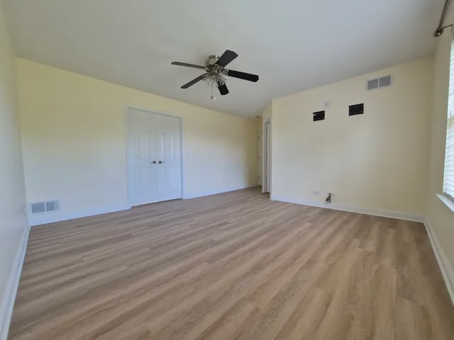 wooden floor in an empty room