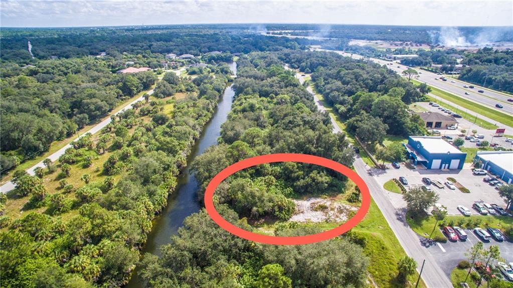 Commercial Waterfront Lot for sale, just off Tamiami Trail