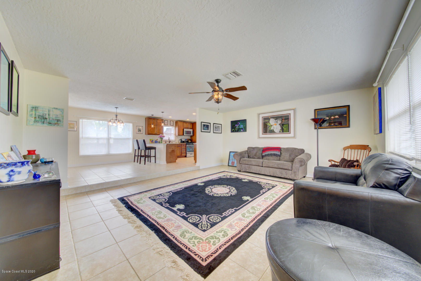 907 Jefferson Road Rockledge, FL 32955 - Photo 4 of 32 living room view from foyer