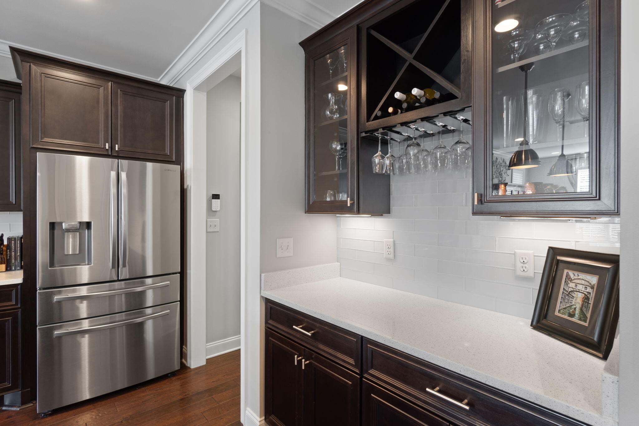 32 Derby Downs Circle Niceville, FL 32578 - Photo 15 of 62 a kitchen with stainless steel appliances a refrigerator and a sink