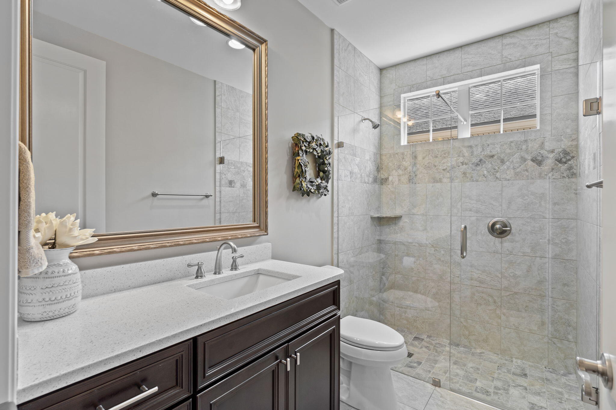 32 Derby Downs Circle Niceville, FL 32578 - Photo 30 of 62 a bathroom with a sink a toilet and shower