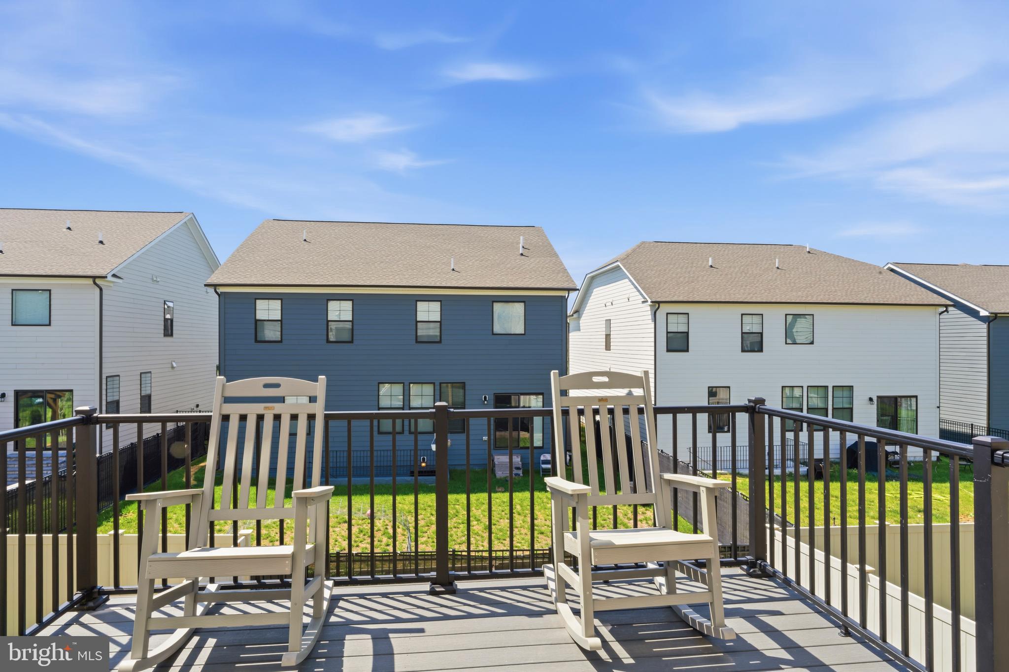870 Amity Street Frederick, MD 21701 - Photo 21 of 56 a view of a house with a wooden deck