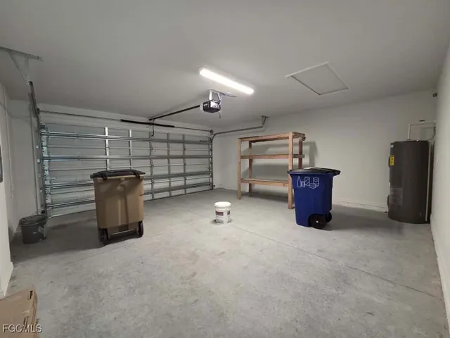 a view of a storage in a room