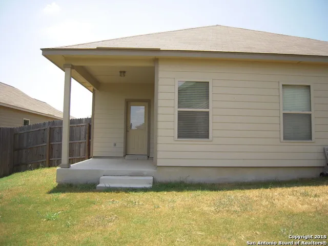a front view of a house having yard