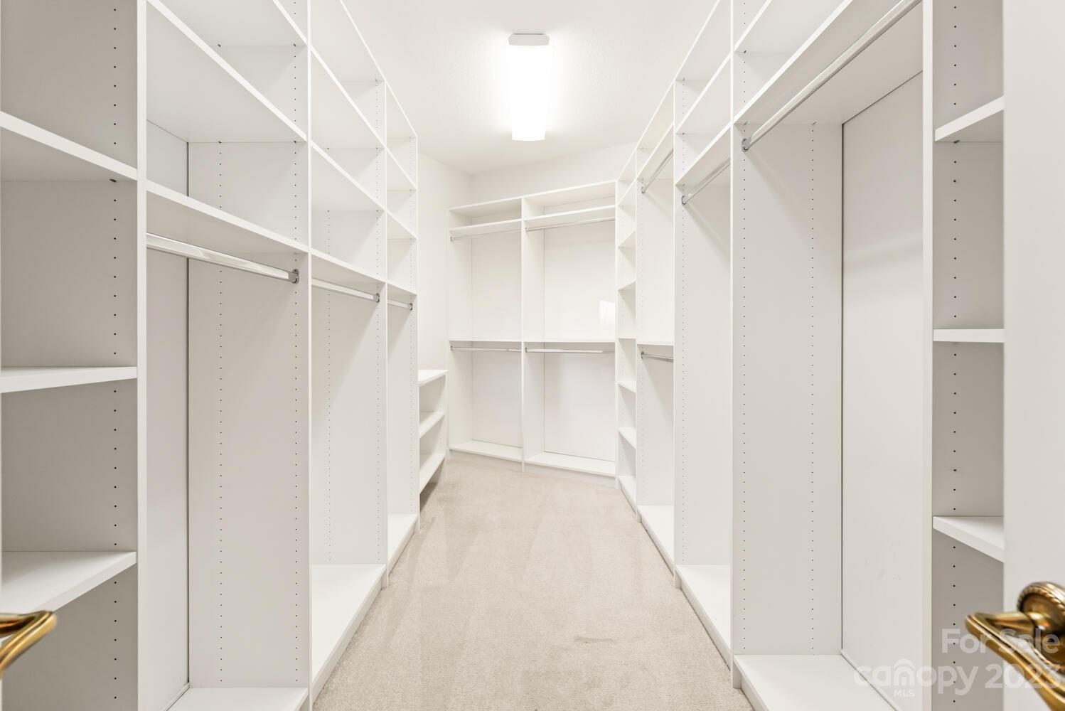 42 Country Club Road Mills River, NC 28759 - Photo 19 of 48 a view of closet area with empty racks