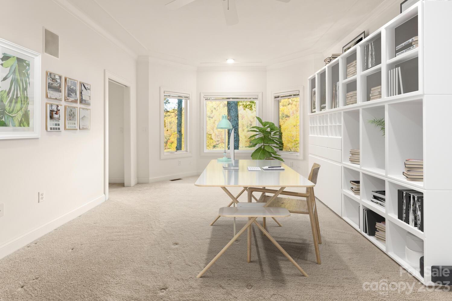 42 Country Club Road Mills River, NC 28759 - Photo 22 of 48 a view of a livingroom with furniture and wooden floor