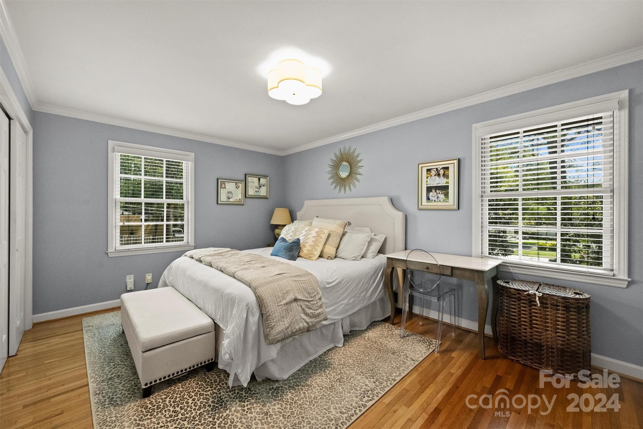 3820 Sulkirk Road Charlotte, NC 28210 - Photo 27 of 48 a bedroom with a bed and a window
