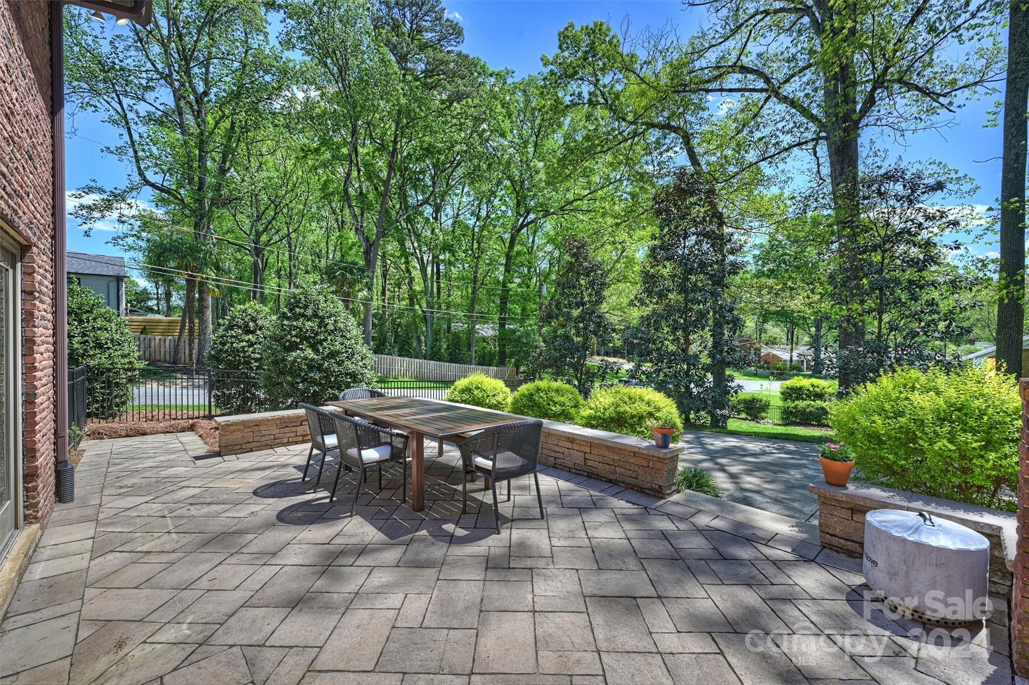 3820 Sulkirk Road Charlotte, NC 28210 - Photo 37 of 48 a backyard view with a seating space