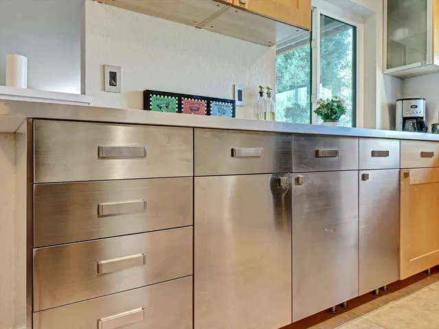 a close view of kitchen