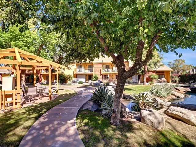 a view of a street with houses