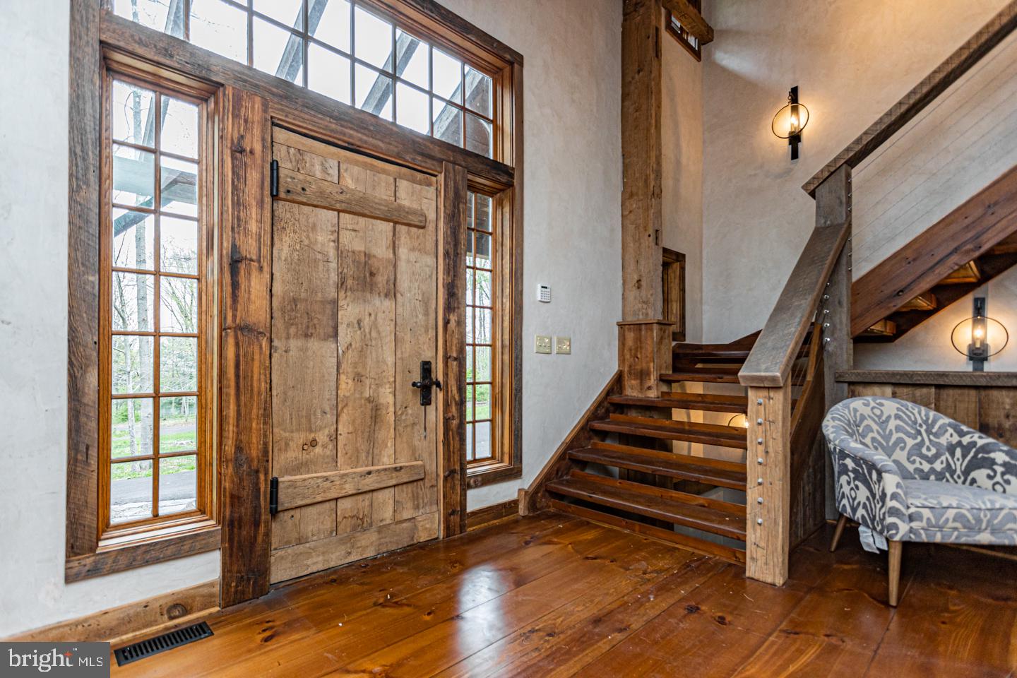 340 Thompson Mill Road New Hope, PA 18938 - Photo 33 of 76 a view of an entryway with wooden floor and door