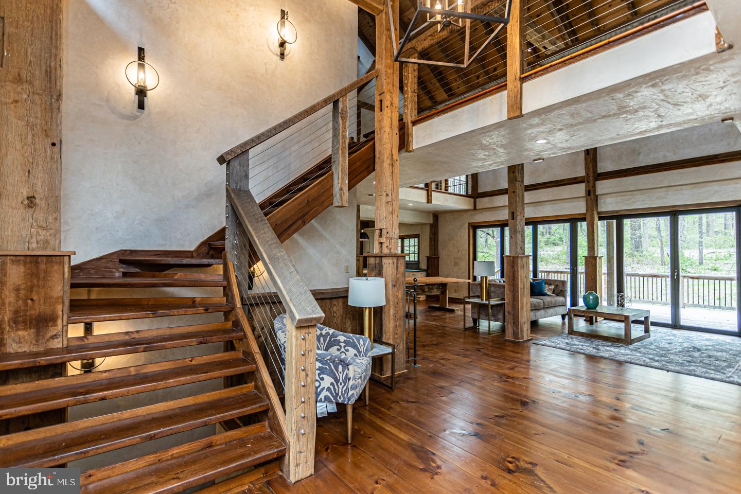 340 Thompson Mill Road New Hope, PA 18938 - Photo 34 of 76 a view of entryway and hall with wooden floor