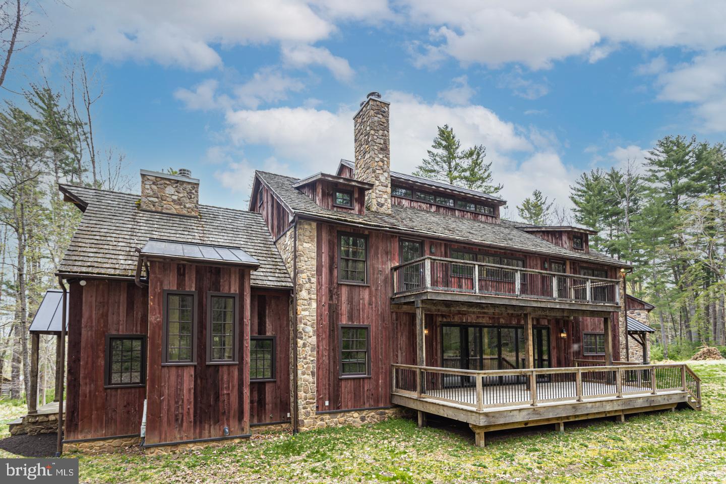 340 Thompson Mill Road New Hope, PA 18938 - Photo 65 of 76 a view of house with a yard from a balcony