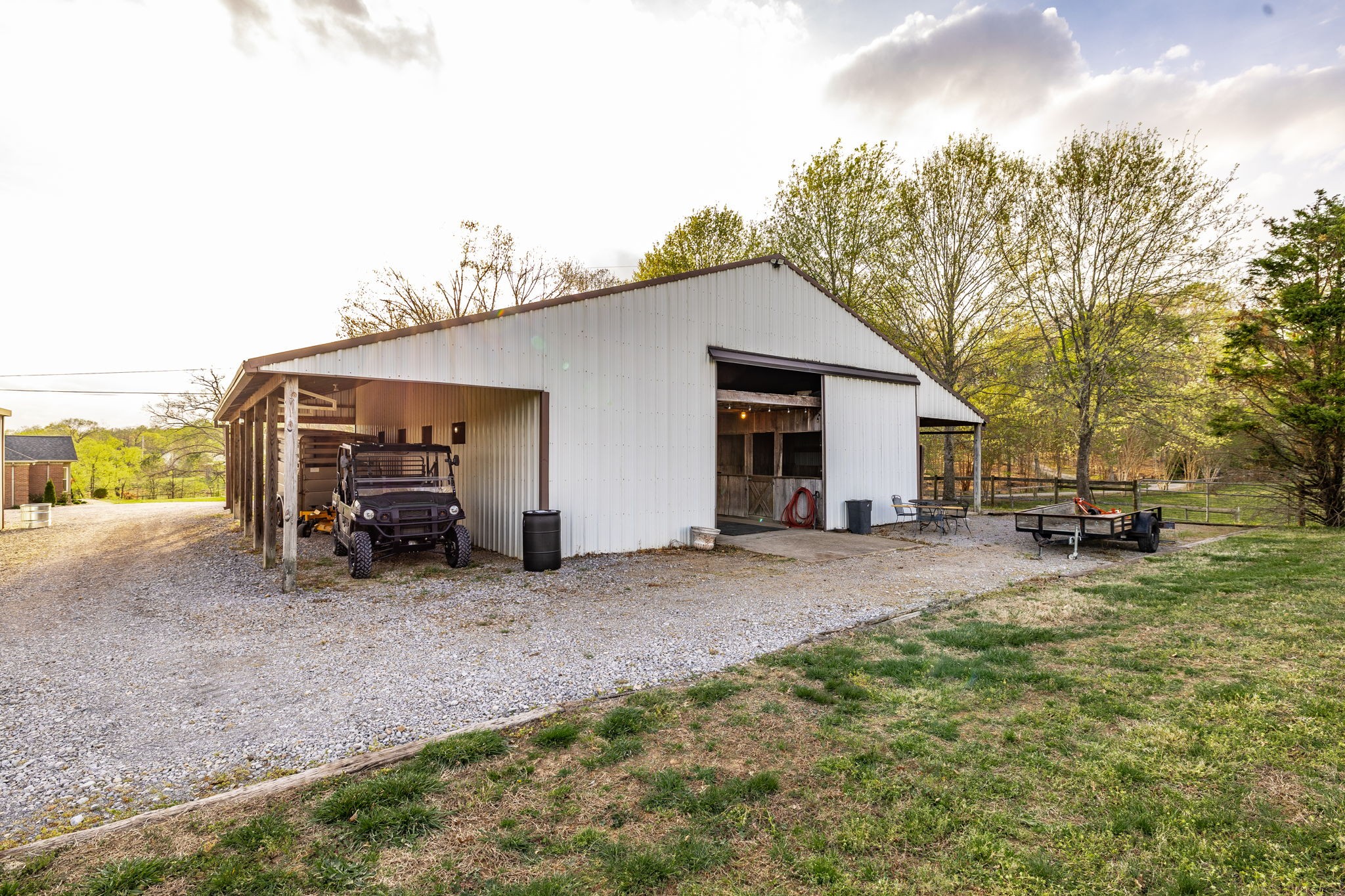 1075 Fannie Nicholson Road Chapmansboro, TN 37035 - Photo 44 of 100 a view of a house with a patio