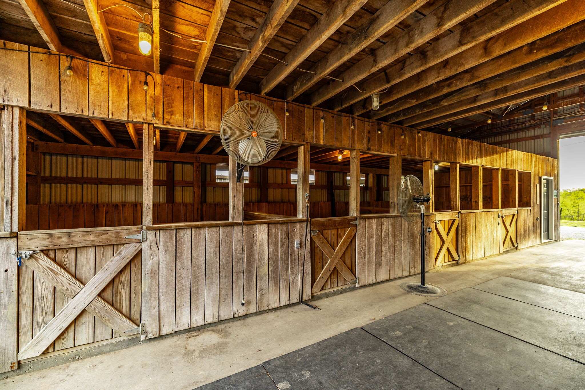 1075 Fannie Nicholson Road Chapmansboro, TN 37035 - Photo 46 of 100 a view of an empty room with wooden walls