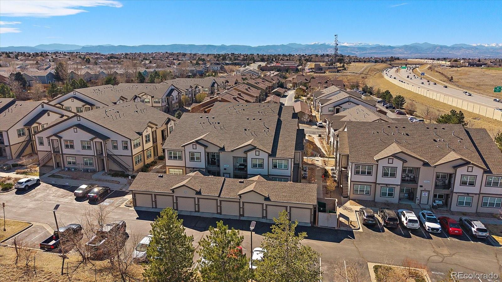 4474 Copeland Circle, Unit 203 Highlands Ranch, CO 80126 - Photo 29 of 33 an aerial view of multiple house