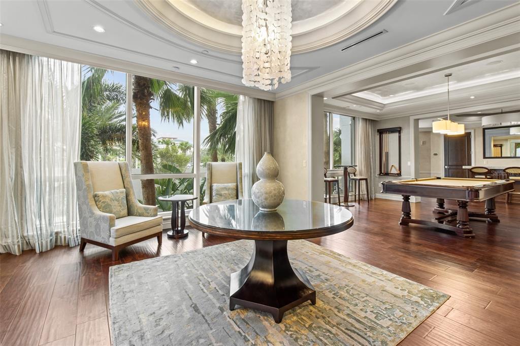 331 Cleveland Street, Unit 2102 Clearwater, FL 33755 - Photo 40 of 66 a living room with furniture and a large window