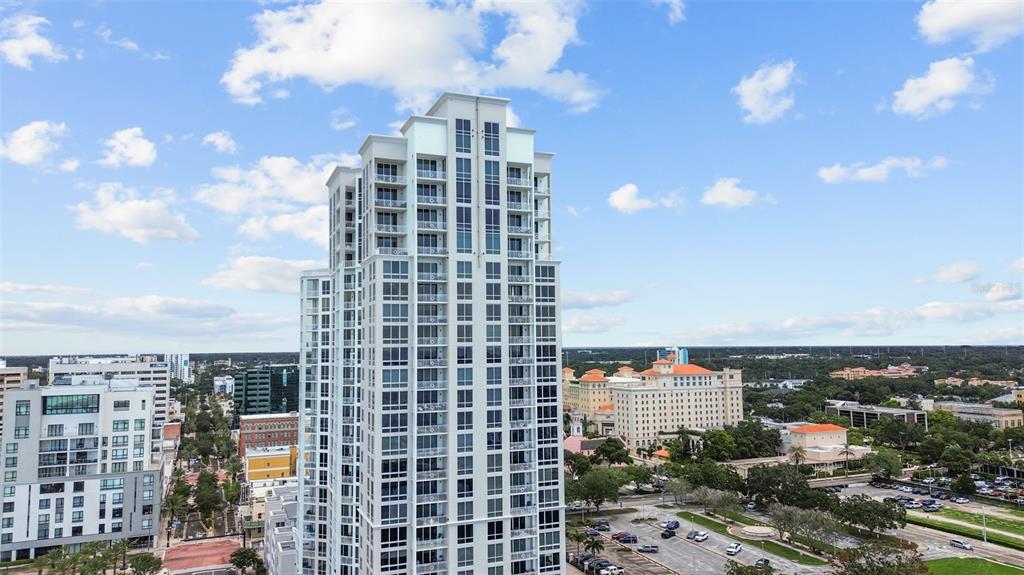331 Cleveland Street, Unit 2102 Clearwater, FL 33755 - Photo 58 of 66 a view of a city with tall buildings