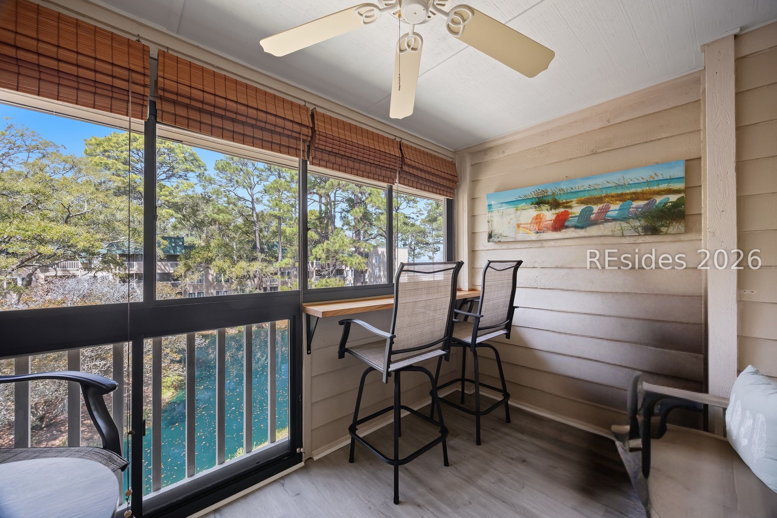 239 Beach City Road, Unit 1317 Hilton Head Island, SC 29926 - Photo 6 of 23 Dine alfresco overlooking the lagoon & sound.