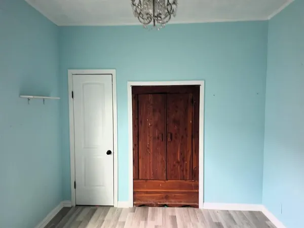 a view of front door