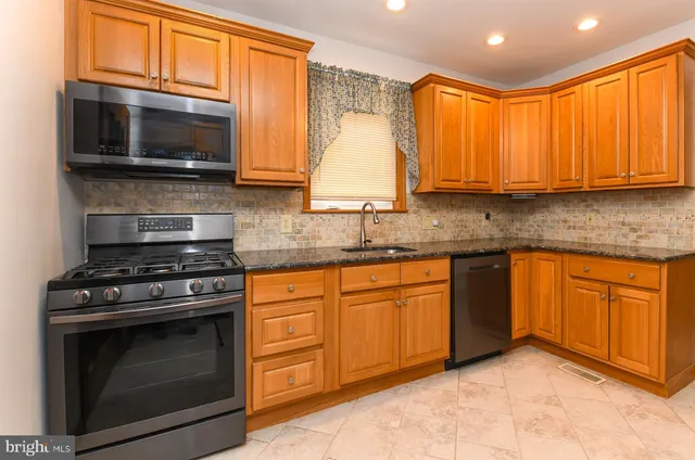 an empty room that has a window