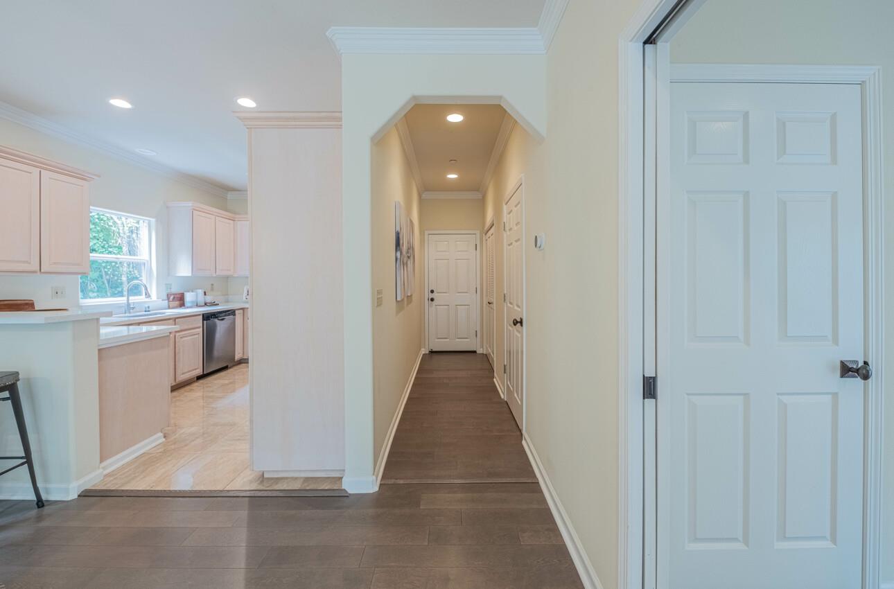 840 Seacliff Drive Aptos, CA 95003 - Photo 20 of 58 a view of a hallway with a living room